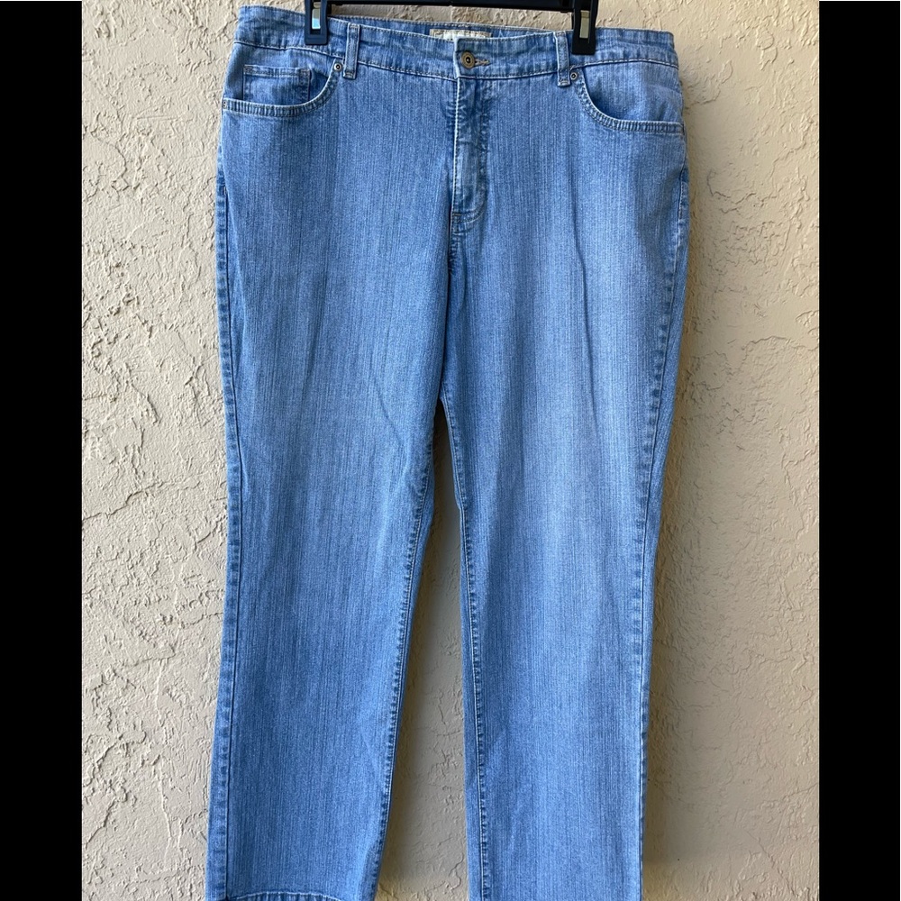 Sonoma Jeans Blue Bootcut High Rise Pants Women’s Sz 16